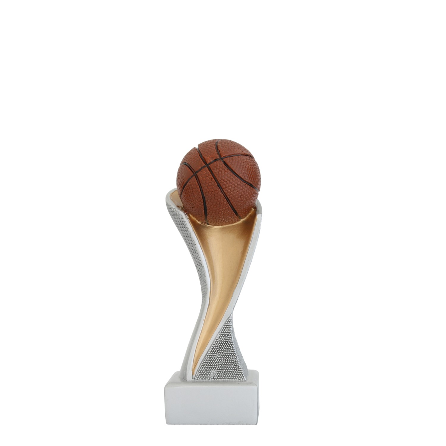 Basketball Pokal METZ mit Gravur (Farbe: Größe S 14 cm)