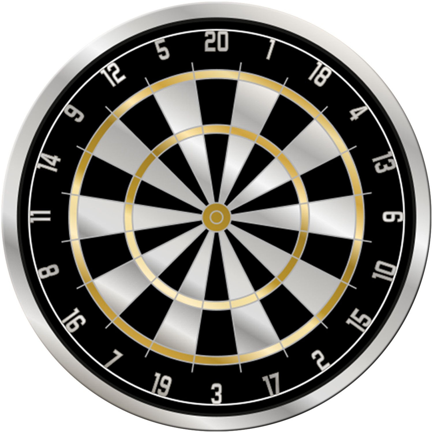 0. Foto ACRYL Emblem 70mm Dart Silber