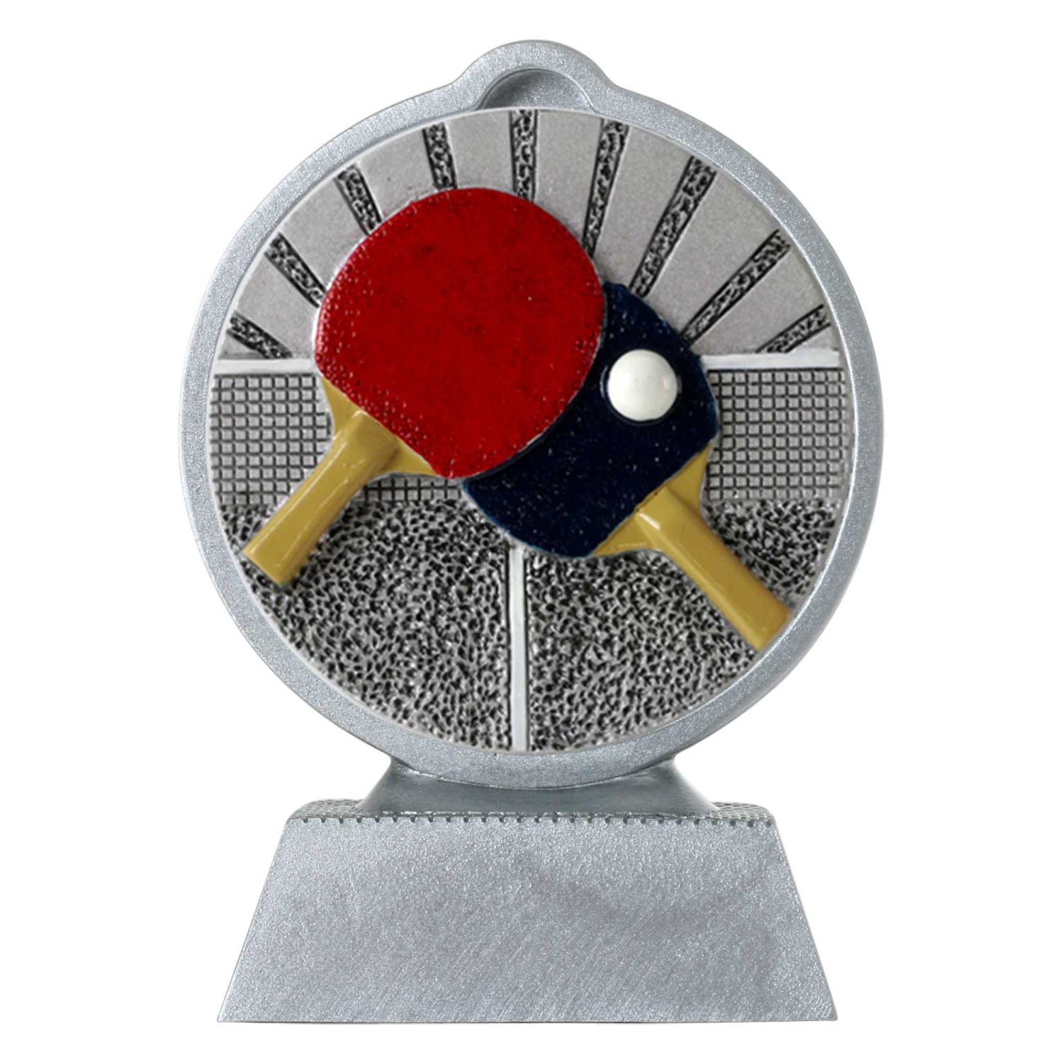 0. Foto Pokal mit 3D Motiv Tischtennis Serie Ronny 10,5 cm hoch