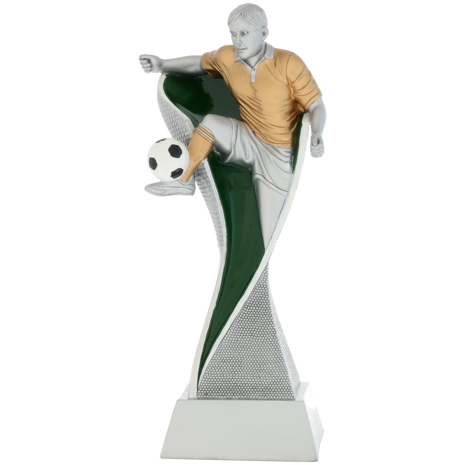 0. Foto Fußball Pokal AVIGNON Fußballpokal Trophäe 2,4 kg 39 cm hoch
