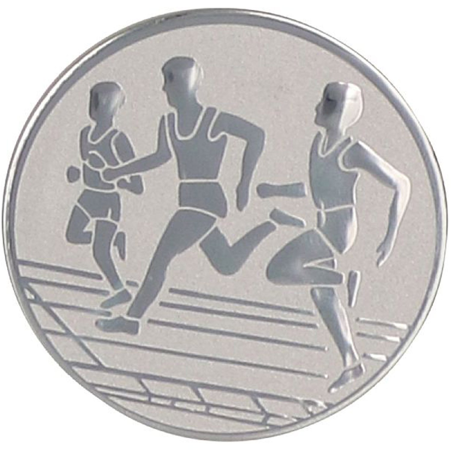 Emblem 25mm Laufen Silber