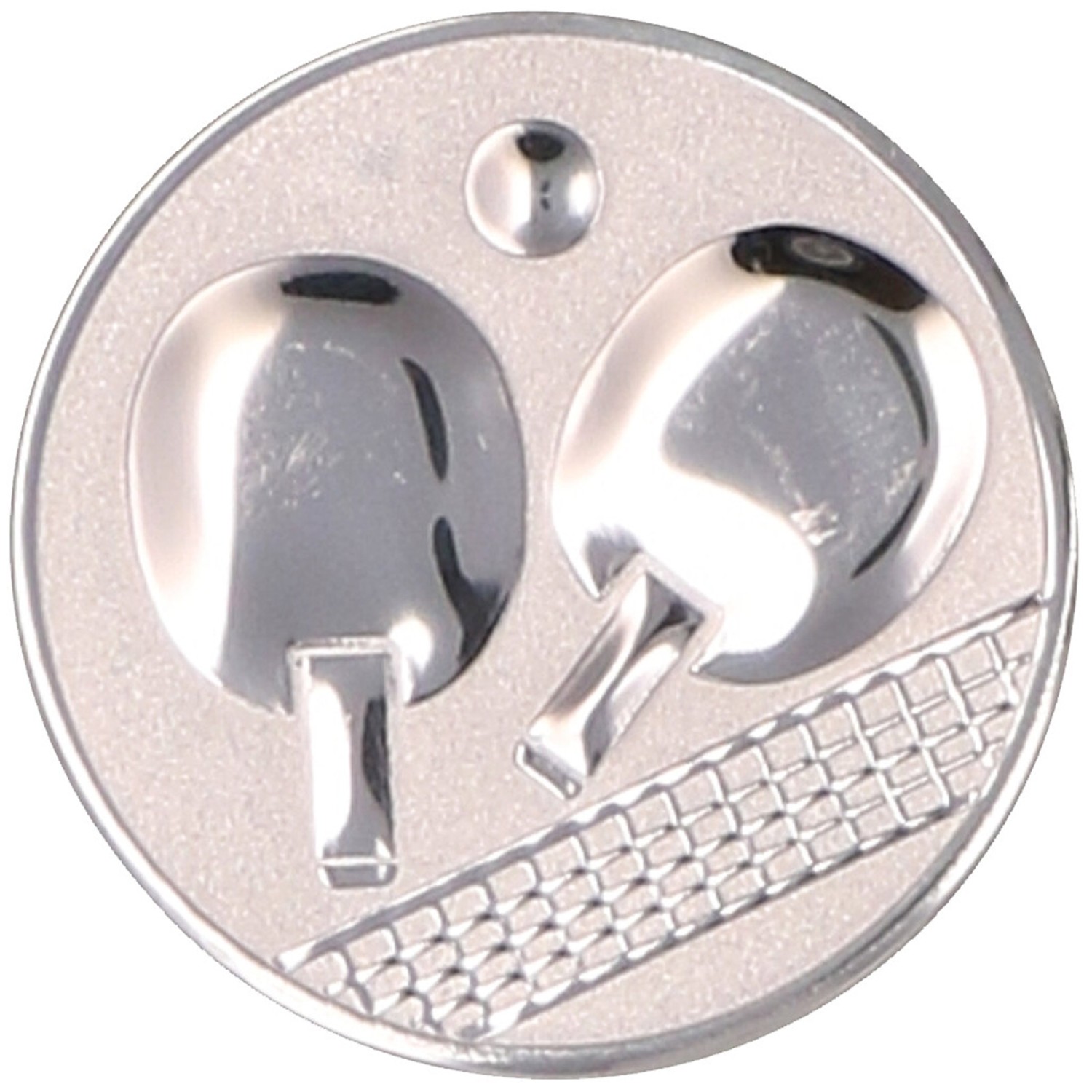 Emblem 50mm Tischtennis Silber