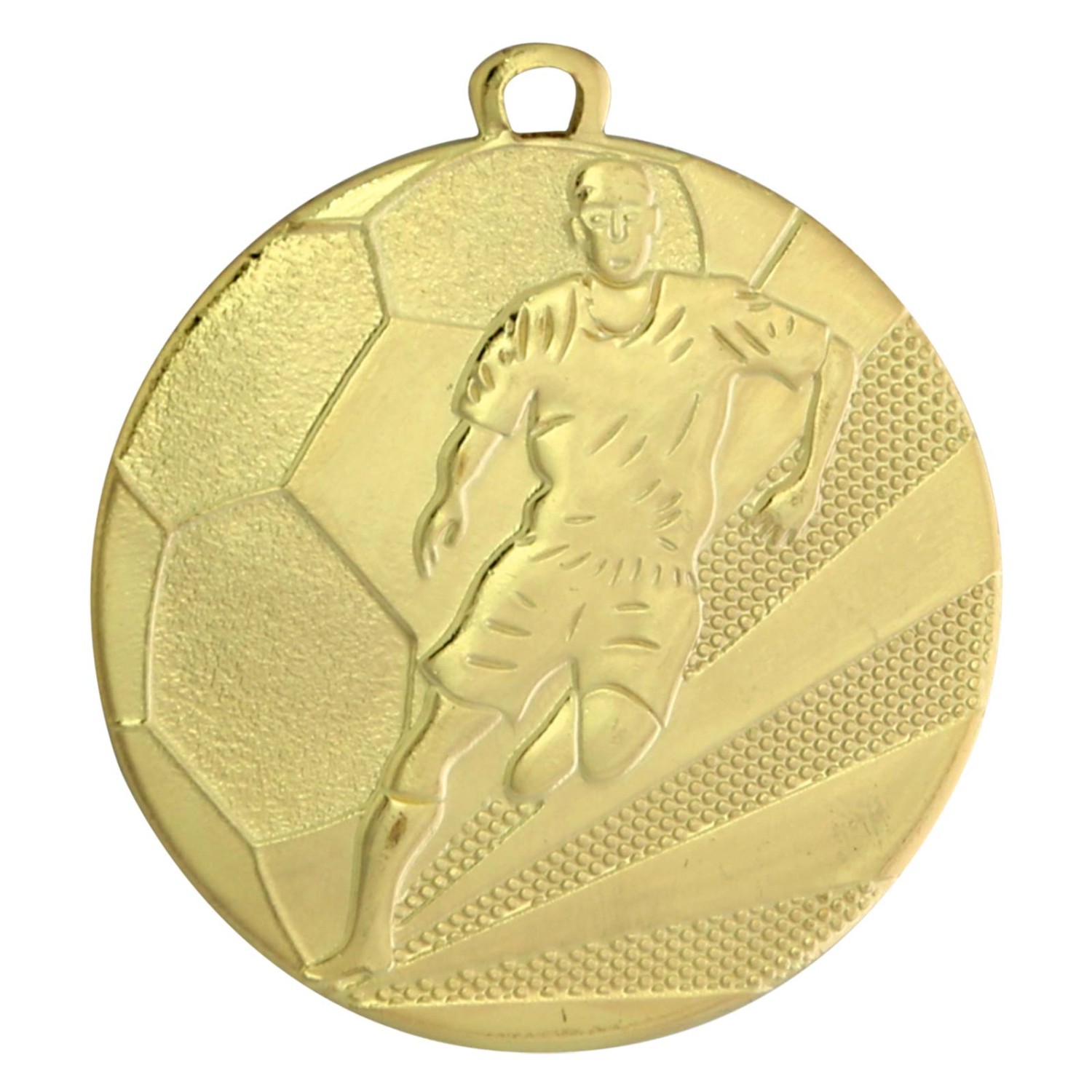 0. Foto Medaille Fußball AIK aus Stahl schwer 50 x 3 mm gold silber bronze (Sorte: gold)