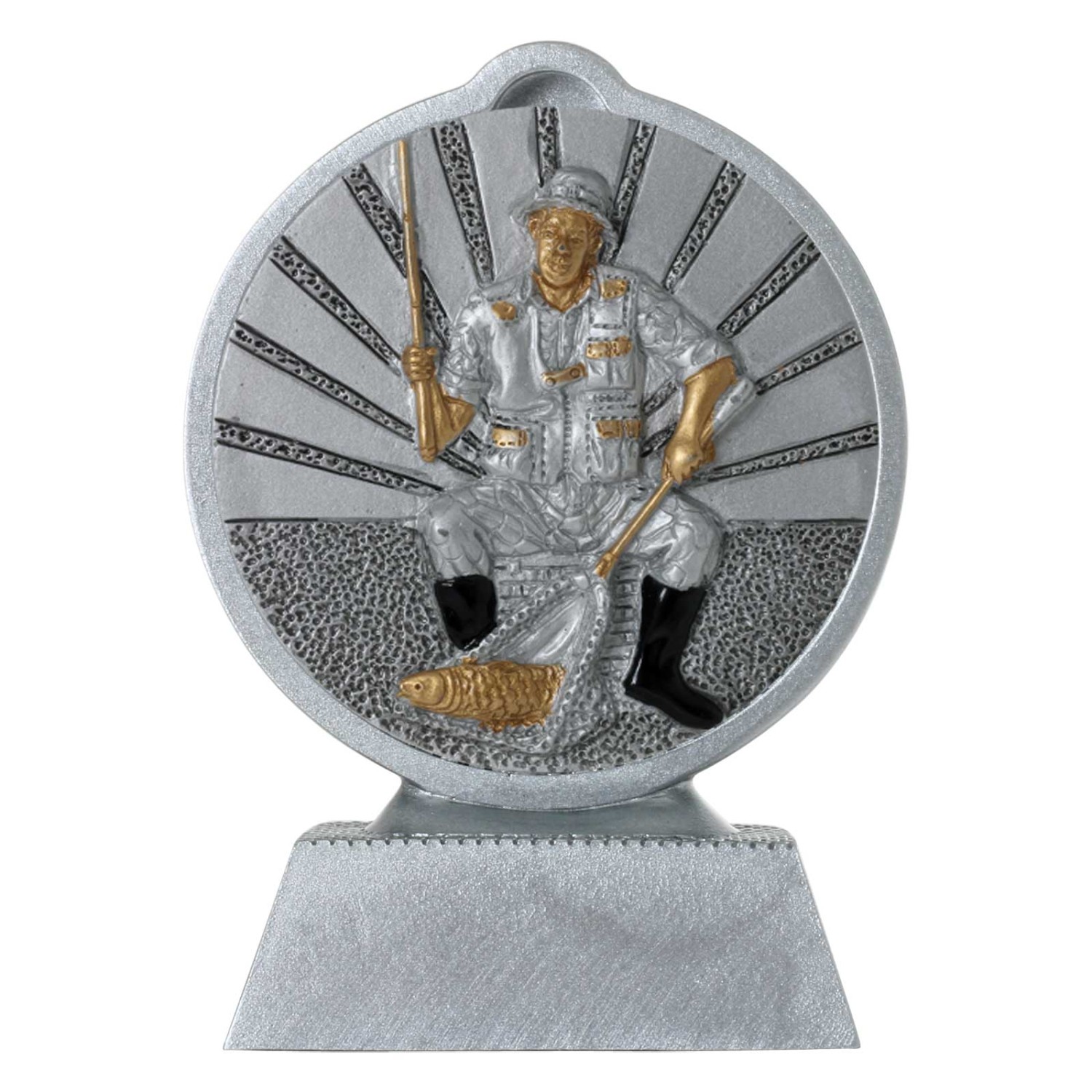 0. Foto Pokal Angeln Angler Serie Ronny 3D Emblem 10,5 cm hoch