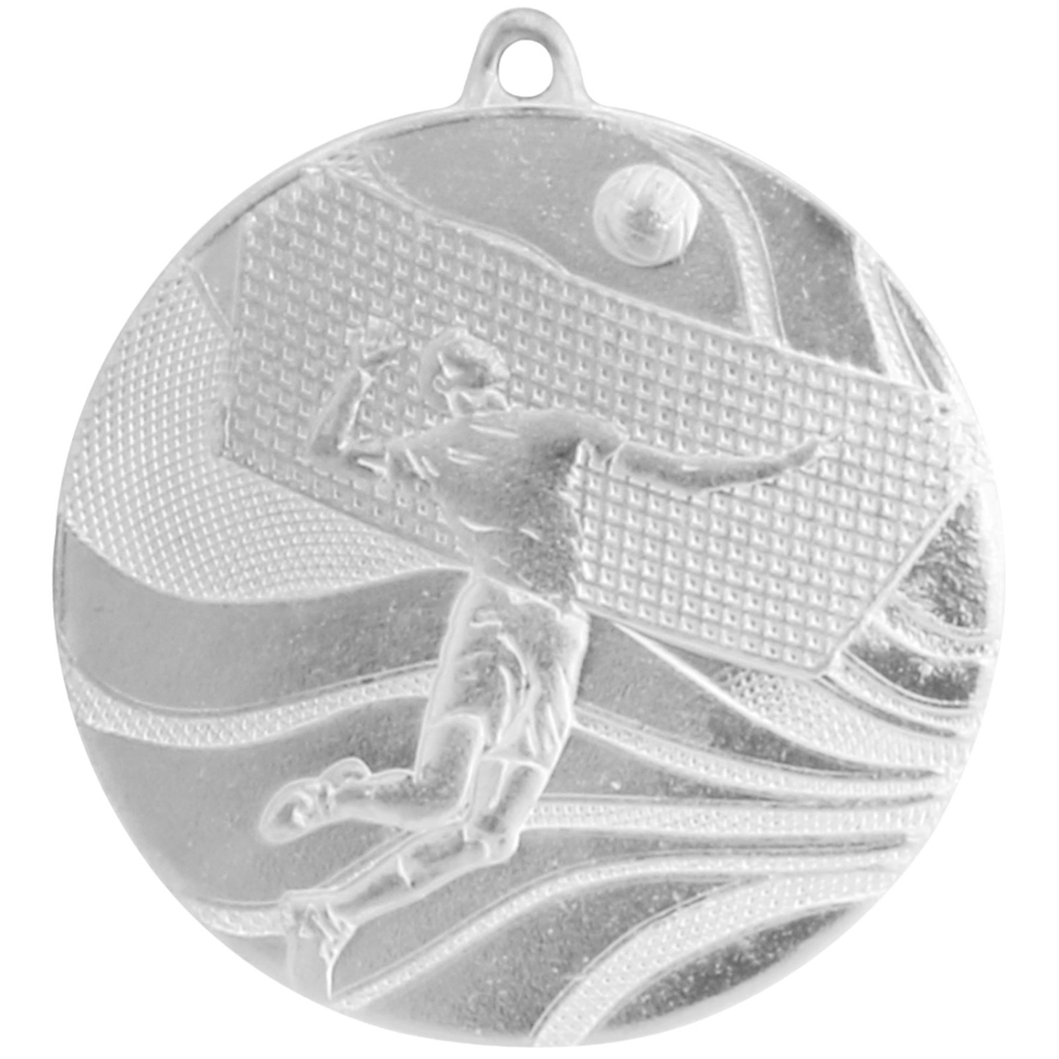 2. Foto Medaille Volleyball gold silber bronze 50 mm Stahl (Sorte: Set je 1x gold / silber / bronze)