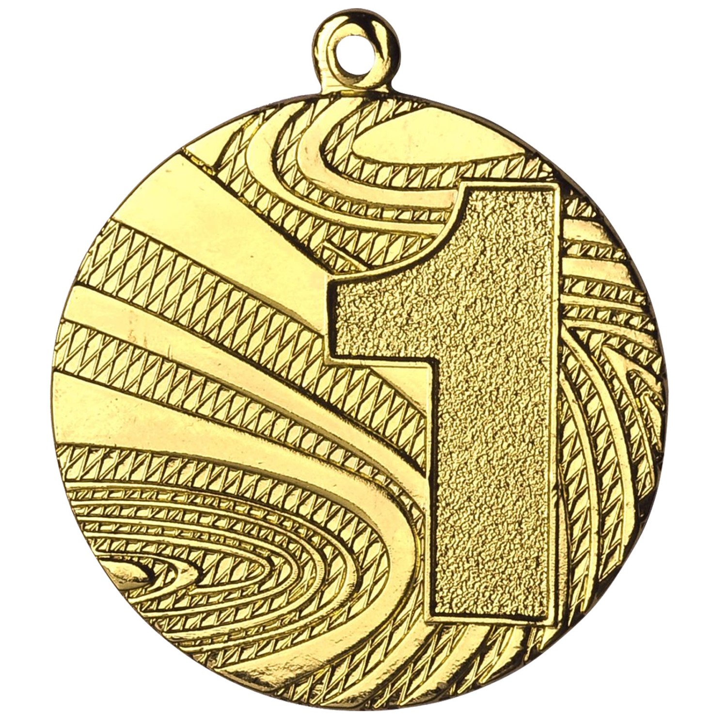 1. Foto Medaillen MMC6040 aus Stahl 40 mm Zahlen 1 2 3 gold silber bronze (Sorte: Set je 1x gold / silber / bronze)