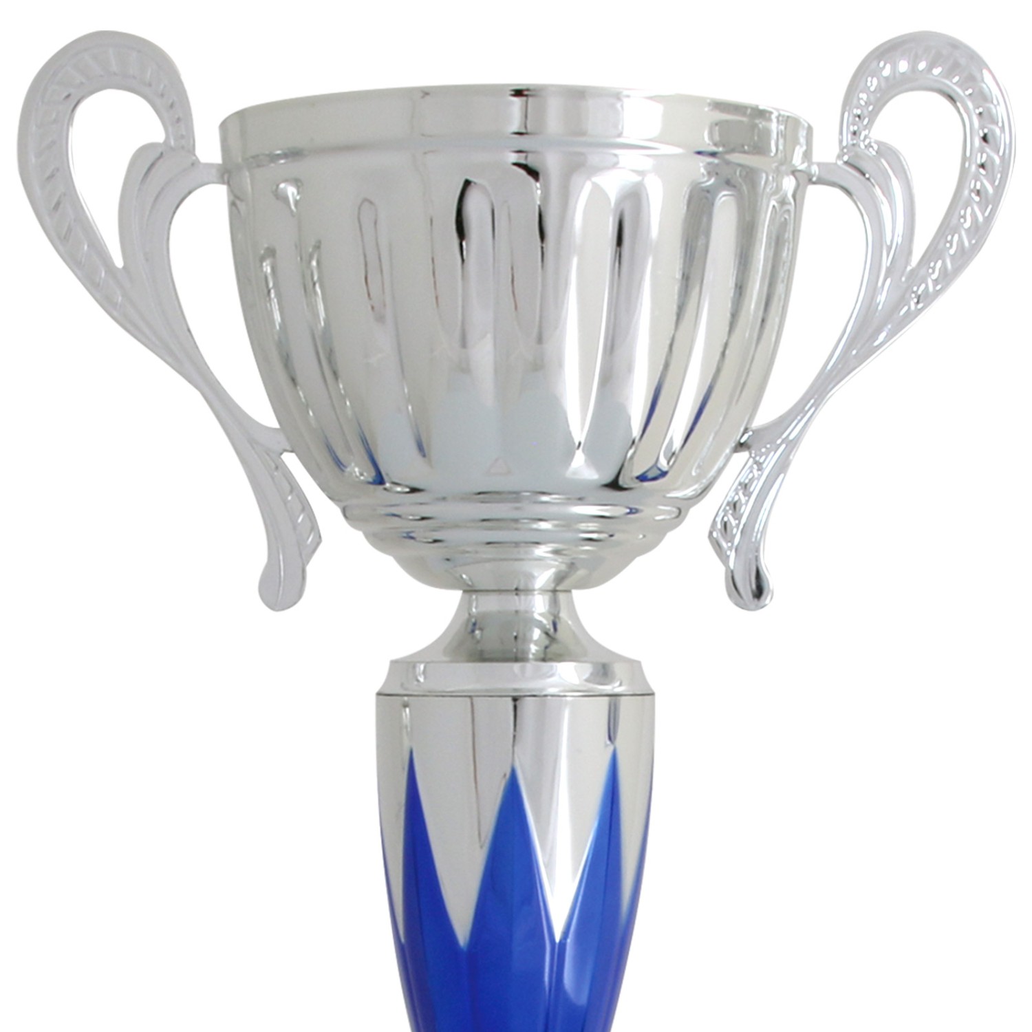 2. Foto Pokal Trophäe ANGERS Metall Kelch 3 Größen silber mit Gravur (Größe: Set je 1x S, M und L)