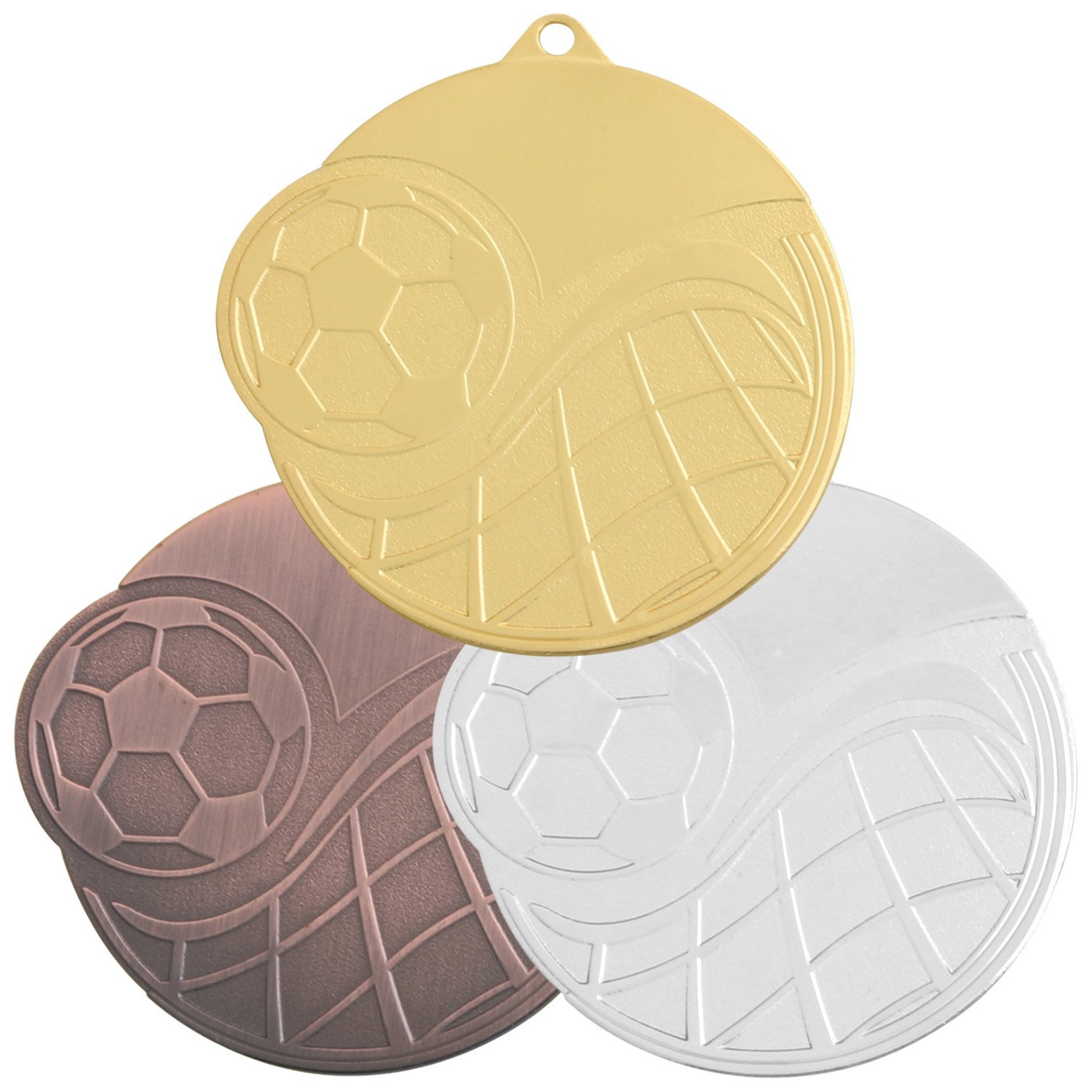 0. Foto Medaille Fussball Motiv BARR SET