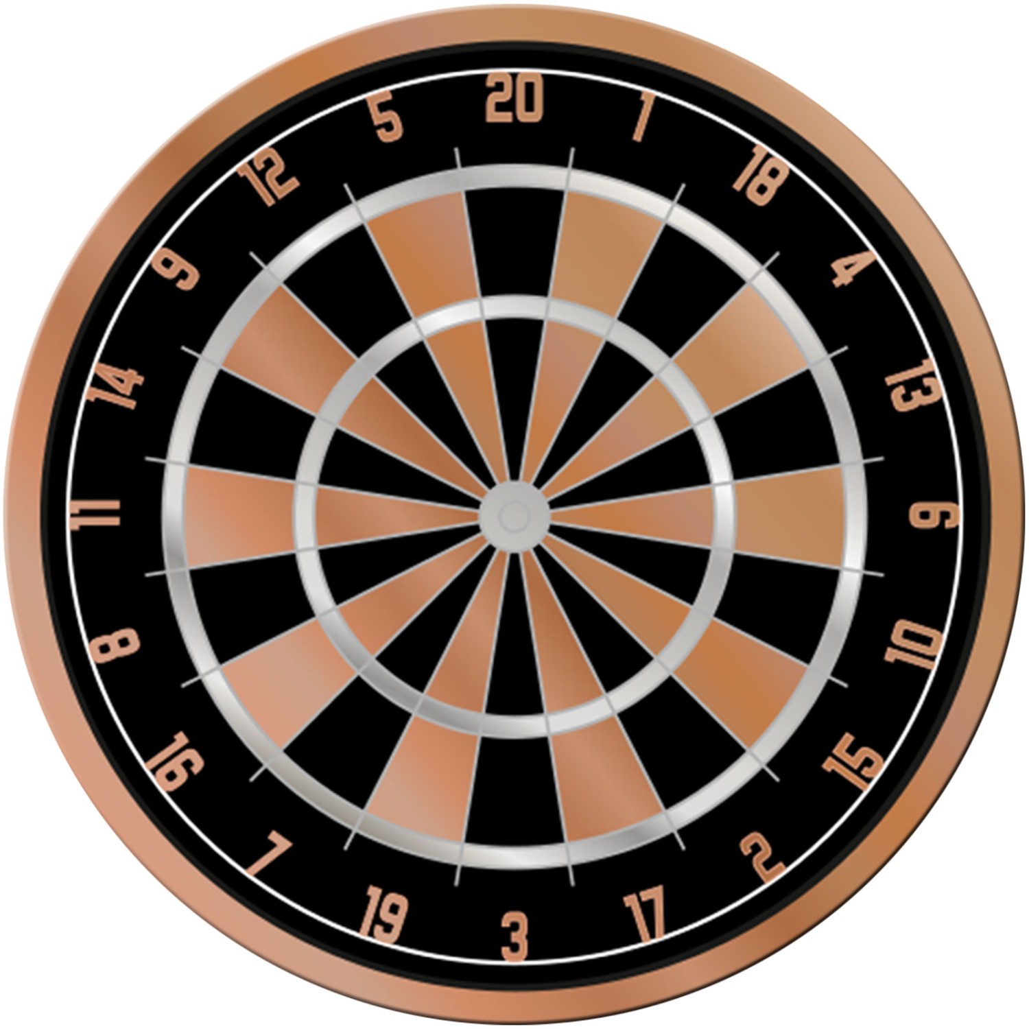 0. Foto ACRYL Emblem 70mm Dart Bronze