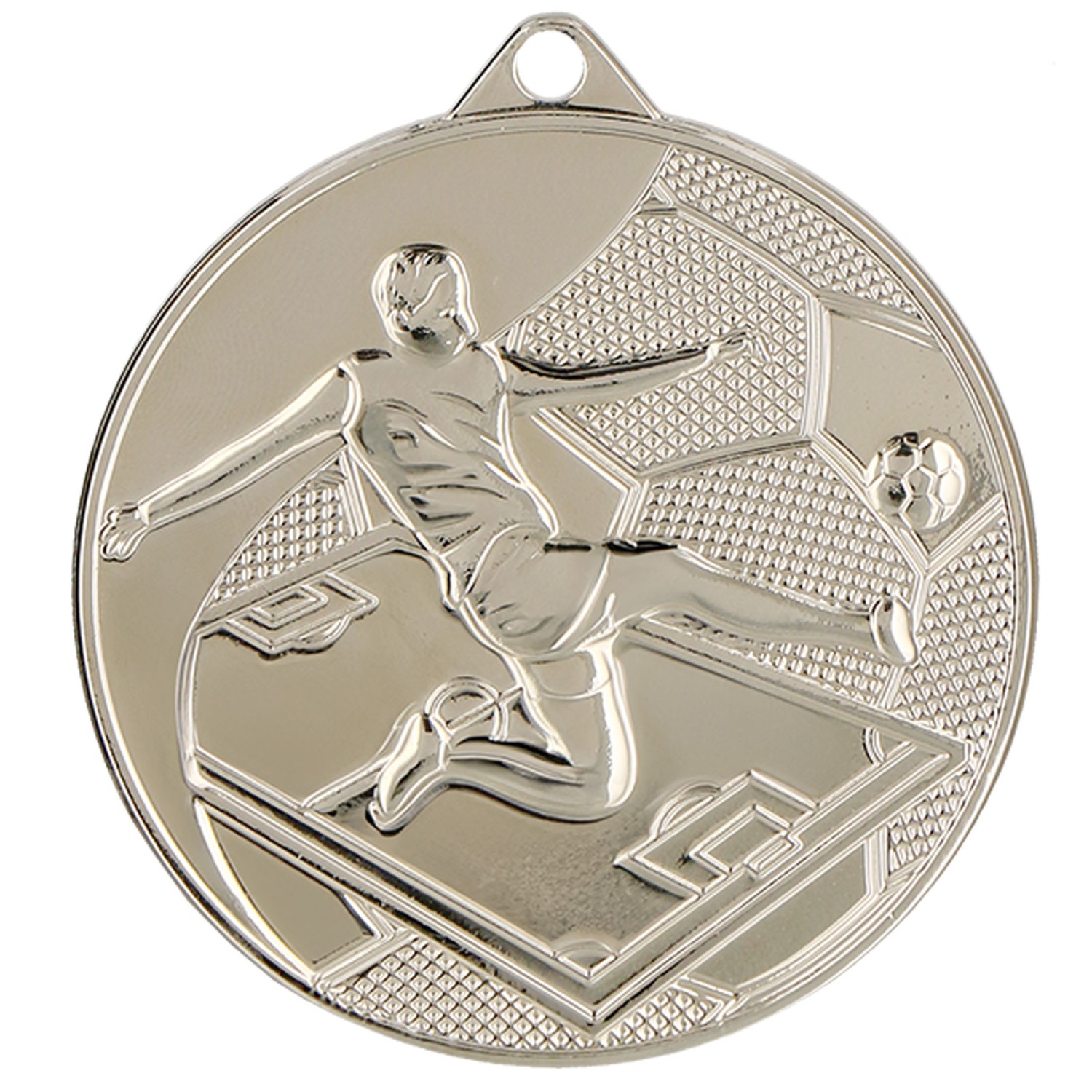 Medaille Fußball NAY Tiefpreis 50 Cent (Farbe: Silber)