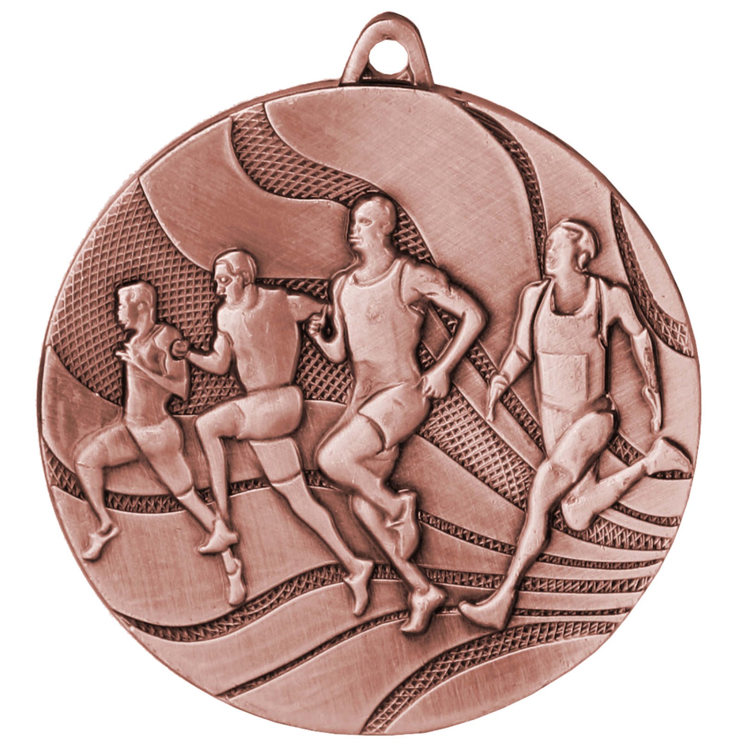 0. Foto Medaille MMC2350 Laufen Leichtathletik Gold Silber Bronze 50 x 3 mm (Sorte: bronze)