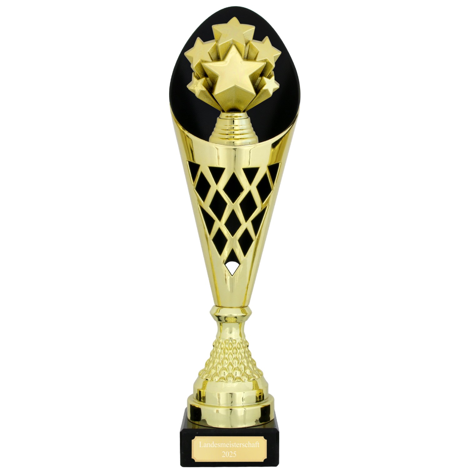 2. Foto Pokal Andres Stern Sieger Gold mit Gravur (Größe: Set je 1x S, M und L)