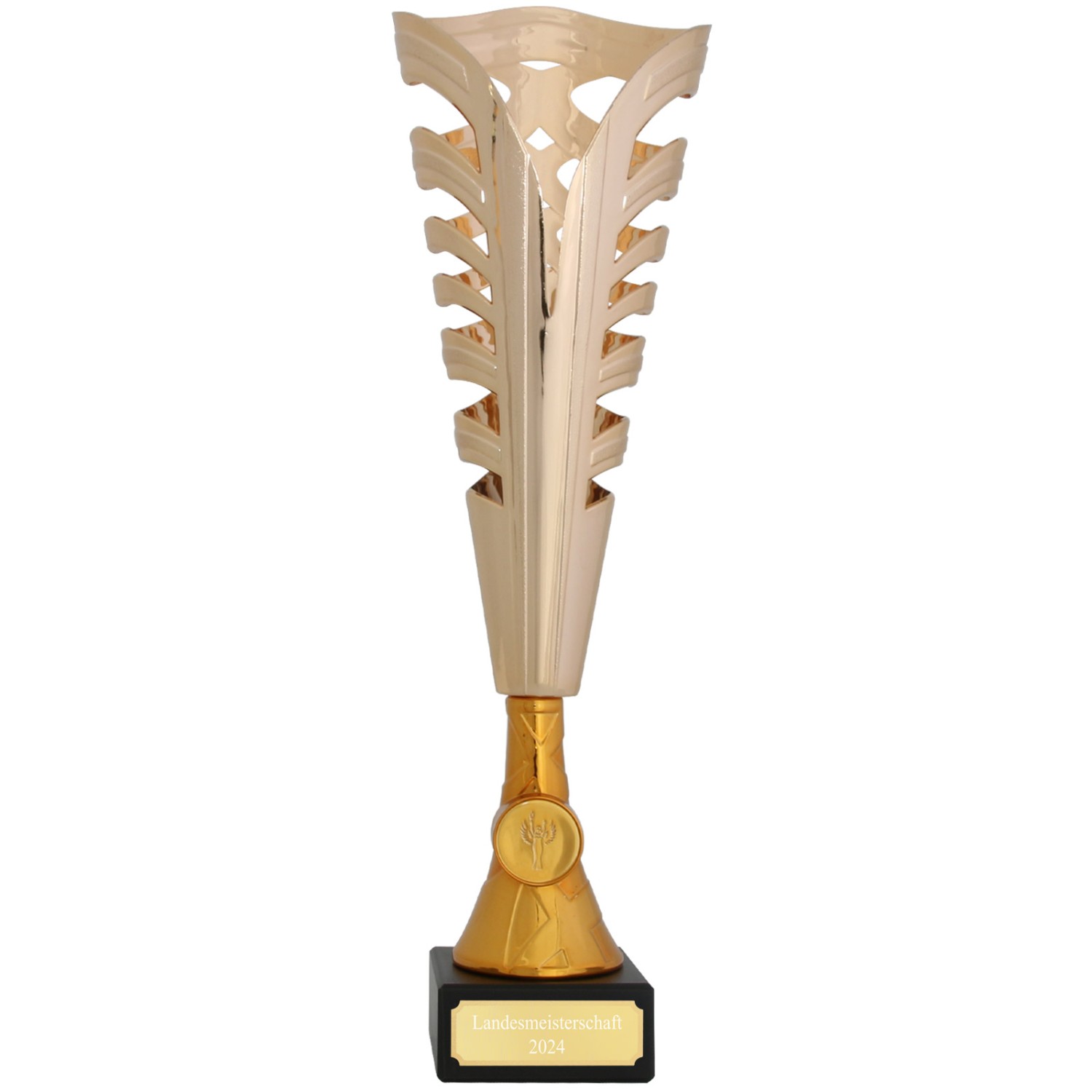 3. Foto Pokal AMIENS Pokalset Trophäe gold silber bronze mit Gravur (Sorte: Set je 1x gold / silber / bronze)