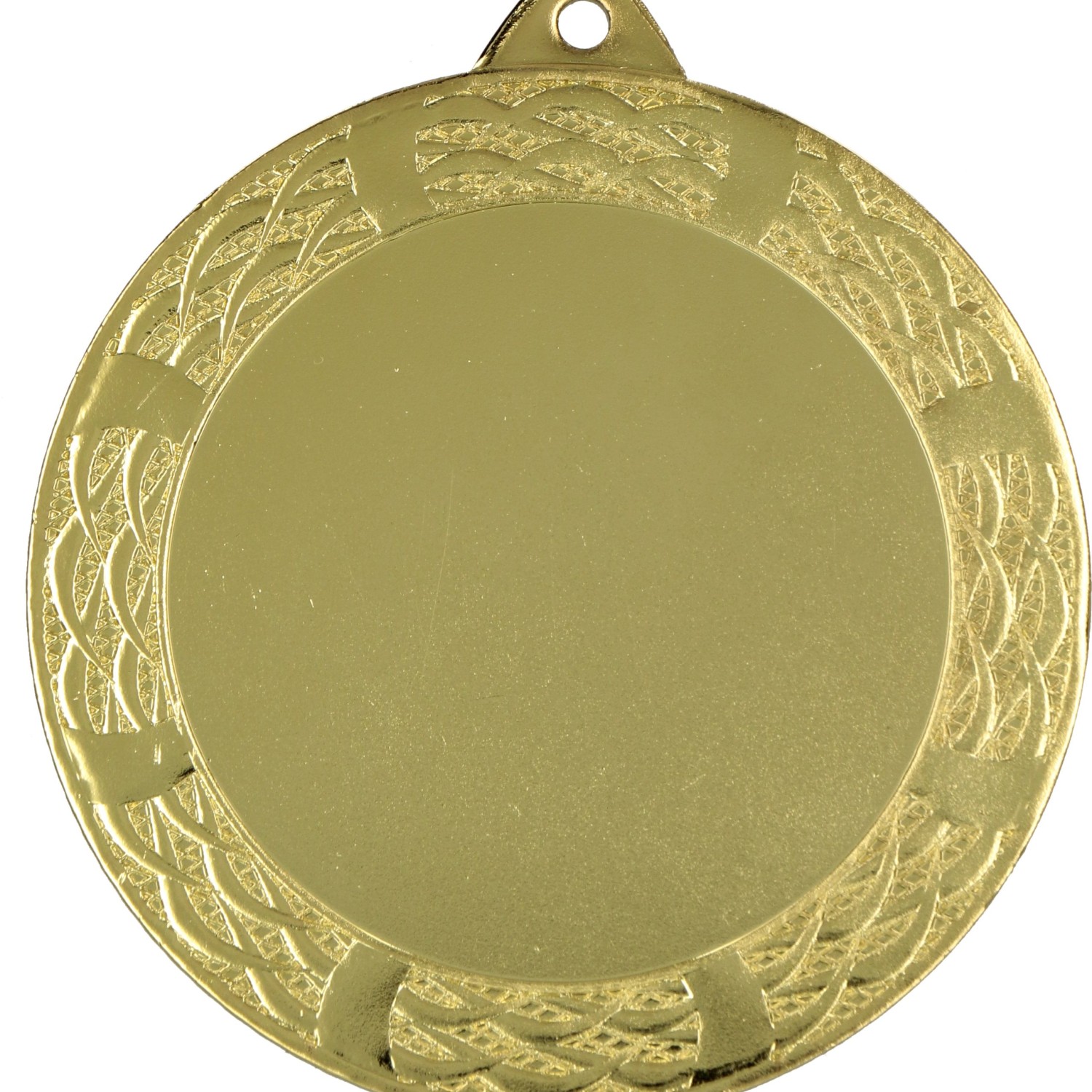 2. Foto Medaille CUBLAC 70mm neutral mit Gravur Logo Aufkleber (Sorte: Set je 1x gold / silber / bronze)