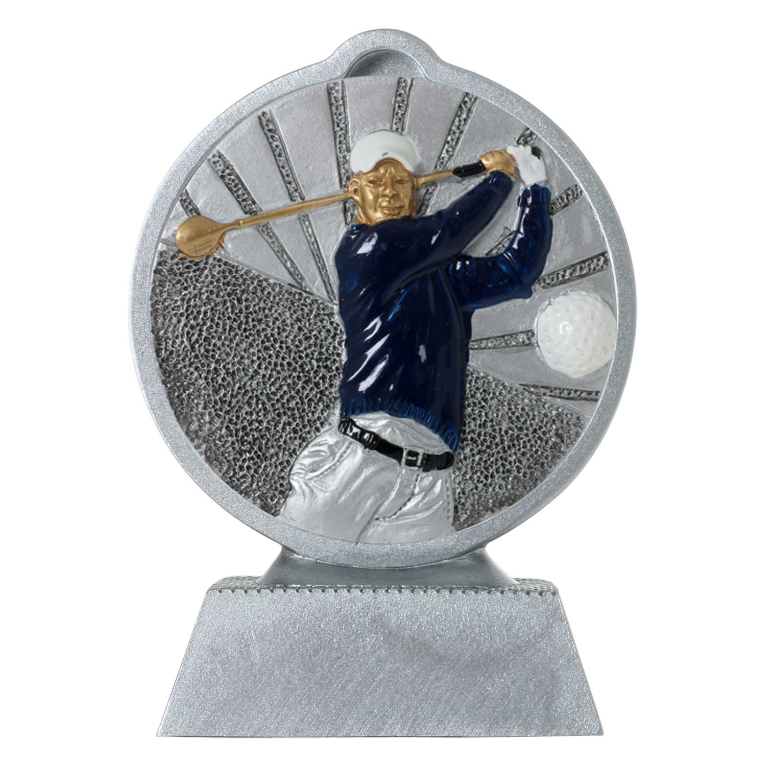 0. Foto Pokal Golf Golfer Serie Ronny 3D Emblem 10,5 cm hoch