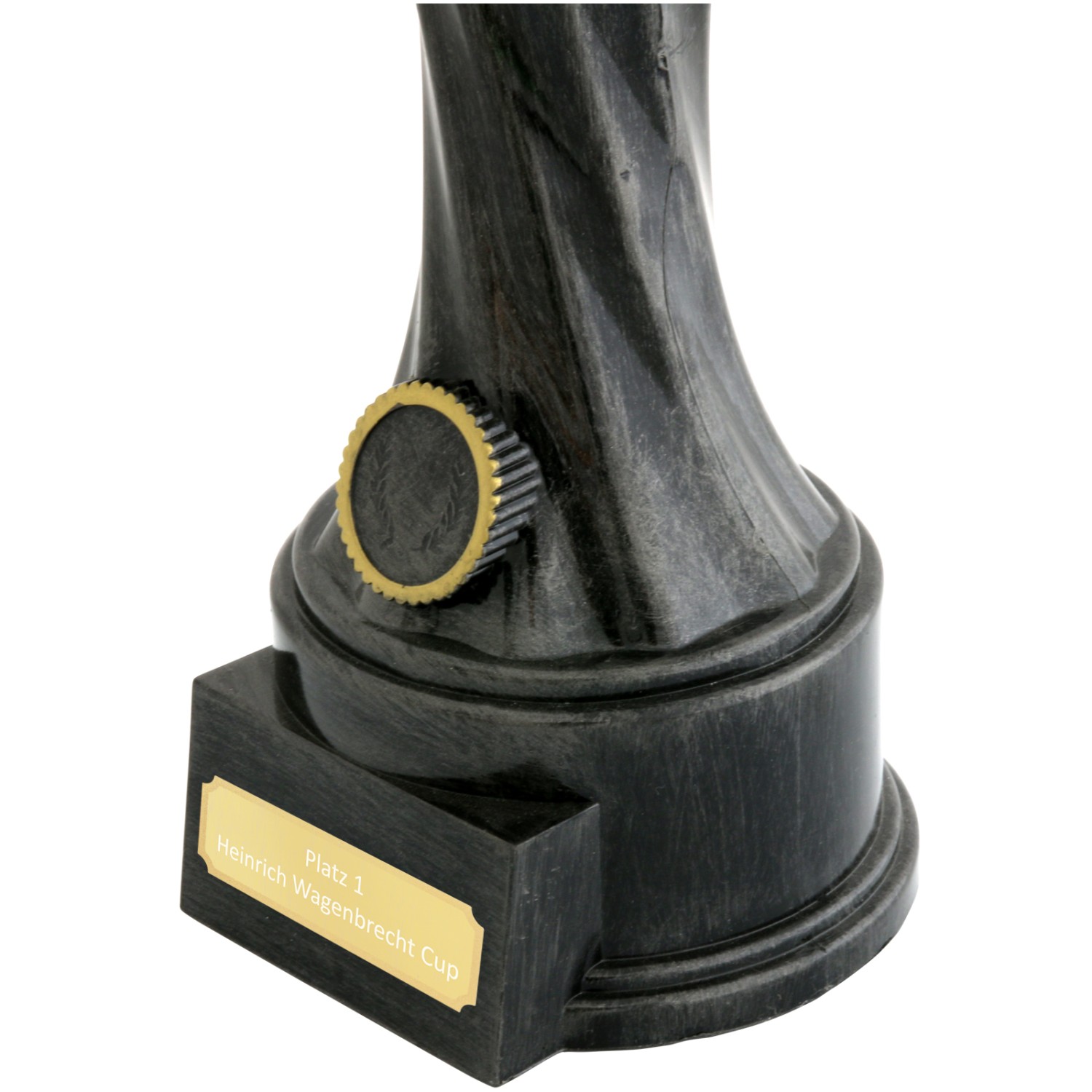 1. Foto Fußball Pokal Trophäe LILLE 5 mit Gravur *Restposten* (Größe: 26 cm)