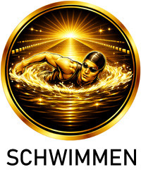 Emblem: Schwimmen